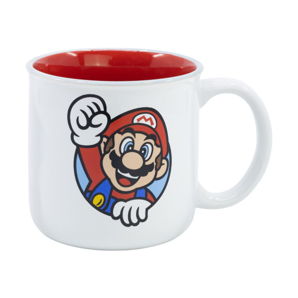 Stor: Super Mario - Ceramic Breakfast Mug in Gift Box (400ml)