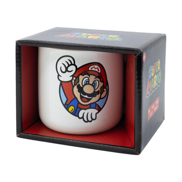 Stor: Super Mario - Ceramic Breakfast Mug in Gift Box (400ml)