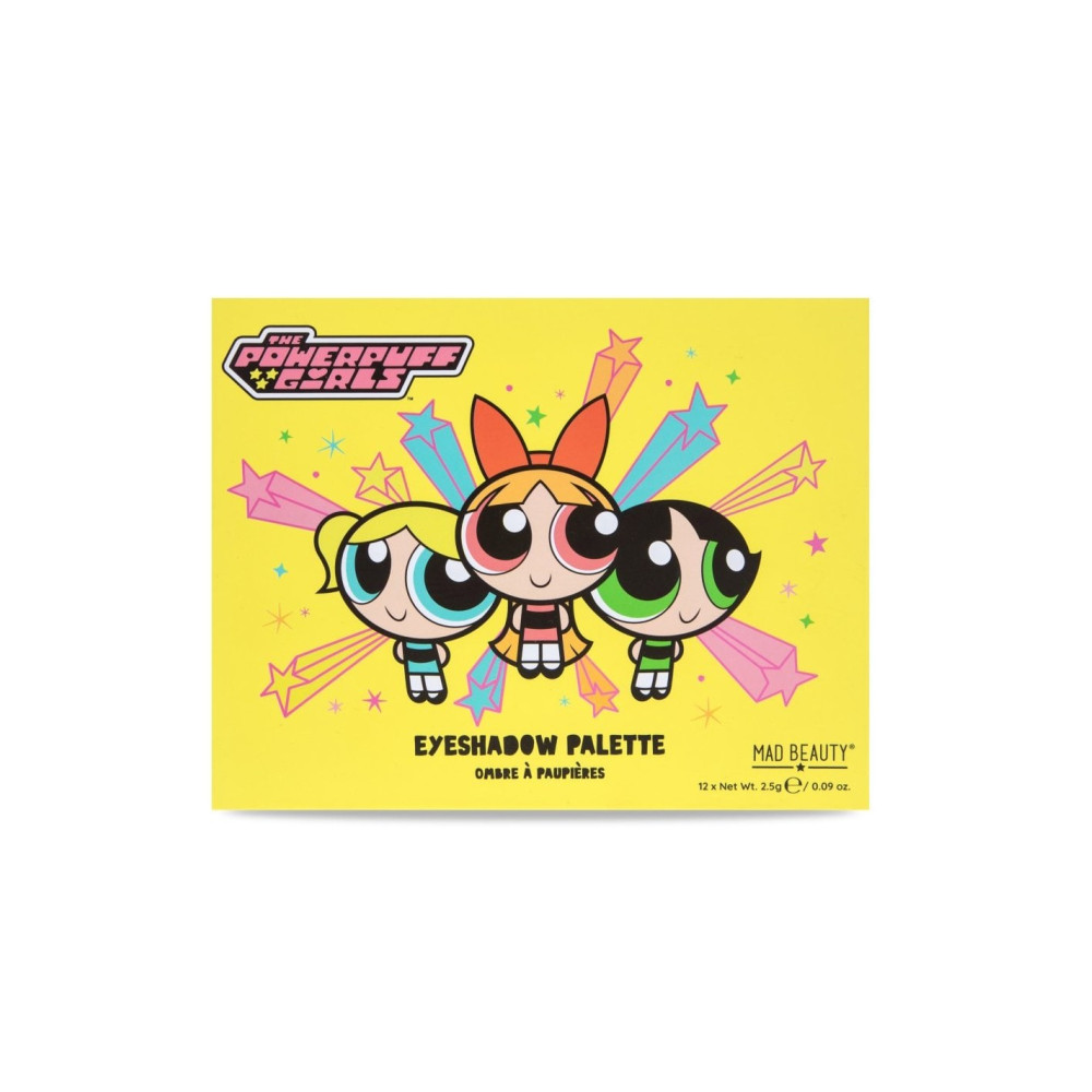 Mad Beauty Παλέτα Σκιών - Powerpuff Girls 