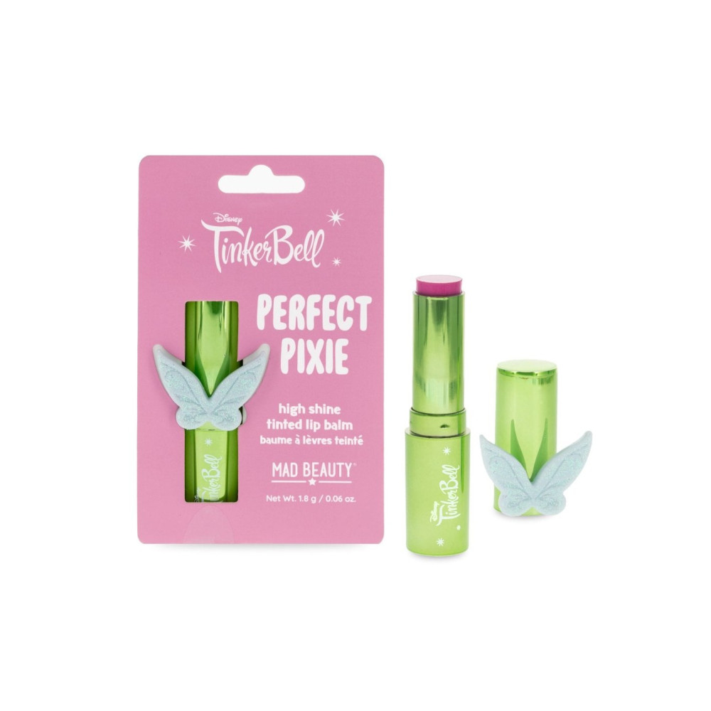 Mad Beauty Disney High Shine Tinted Lip Balm - Tinkerbell