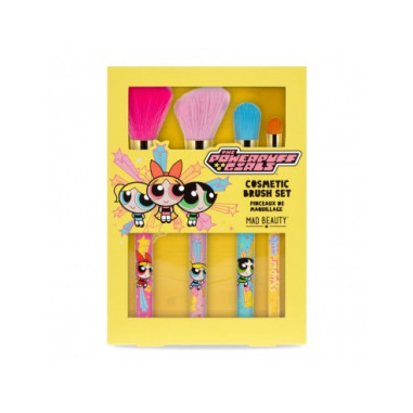 Mad Beauty Σετ Πινέλων - Powerpuff Girls 