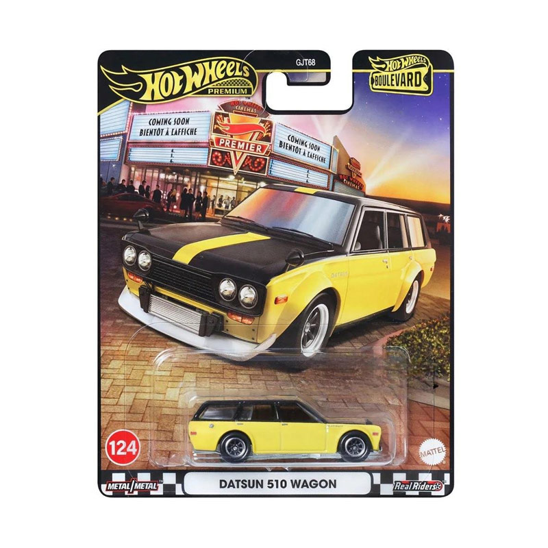 Mattel Hot Wheels Premium: Boulevard - Datsun 510 Wagon Vehicle (JBL21)