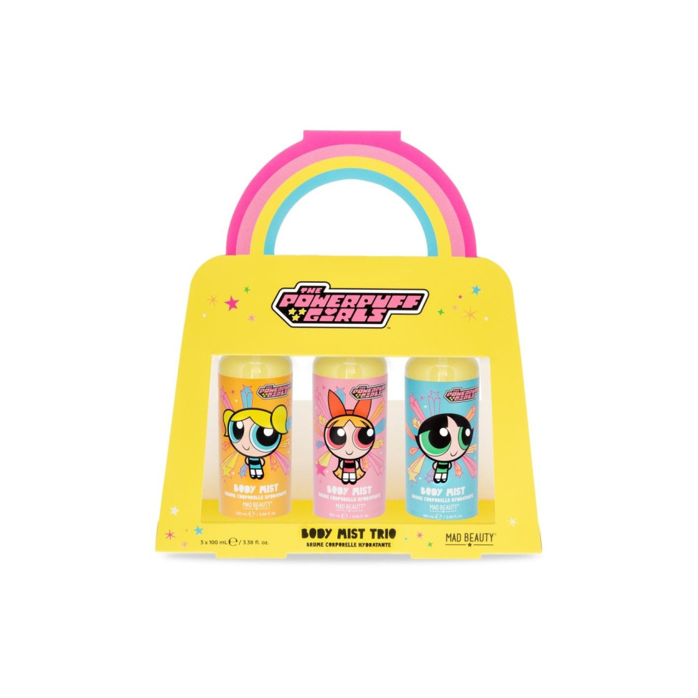 Mad Beauty Powerpuff Girls Super Cute Body Mist Αρωματικά Σώματος (3τμχ)
