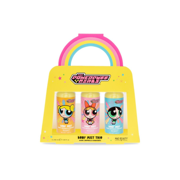 Mad Beauty Powerpuff Girls Super Cute Body Mist Αρωματικά Σώματος (3τμχ)