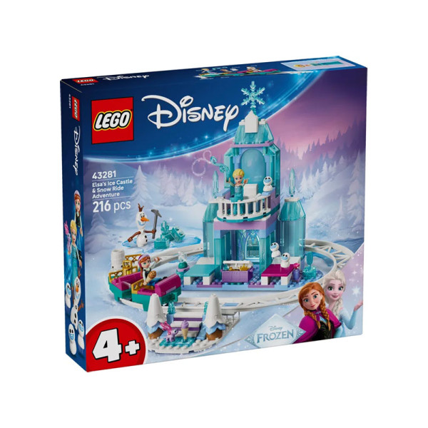 LEGO® Disney Elsa's Ice Castle & Snow Ride Adventure (43281)