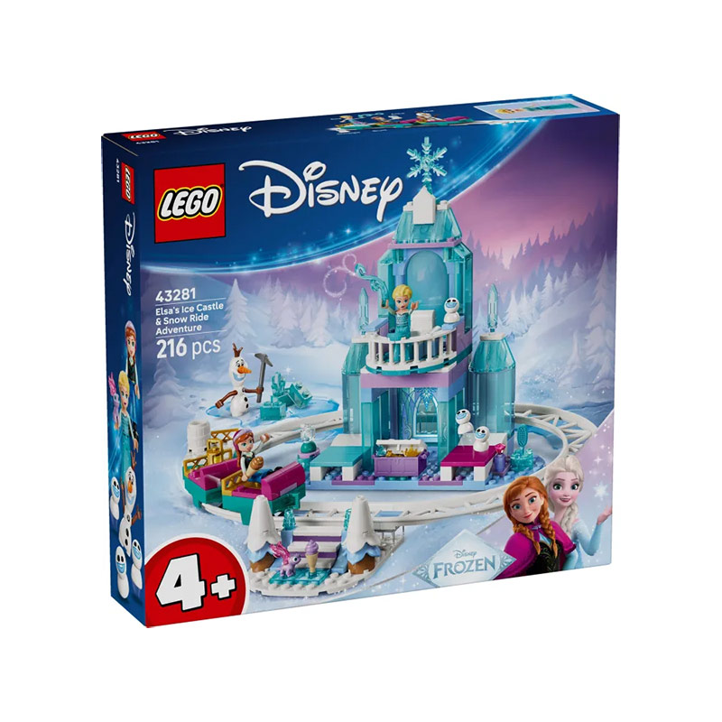 LEGO® Disney Elsa's Ice Castle & Snow Ride Adventure (43281)