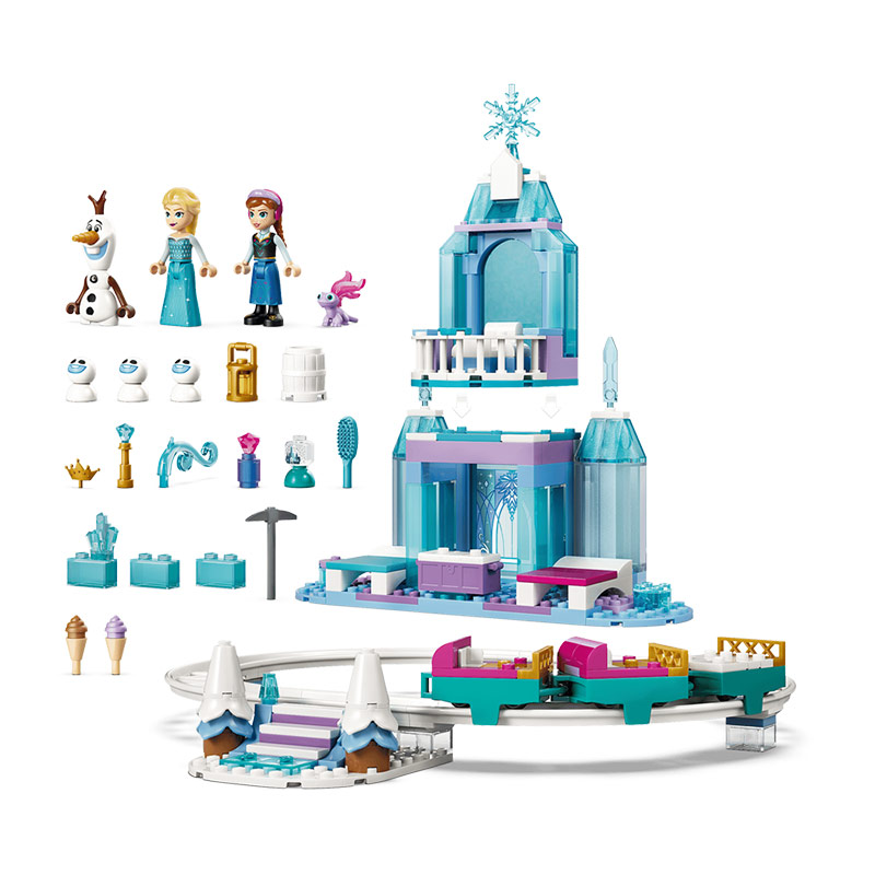 LEGO® Disney Elsa's Ice Castle & Snow Ride Adventure (43281)