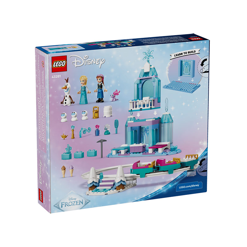 LEGO® Disney Elsa's Ice Castle & Snow Ride Adventure (43281)