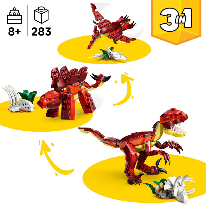 LEGO® Creator 3in1 Fierce Dinosaur (31379)