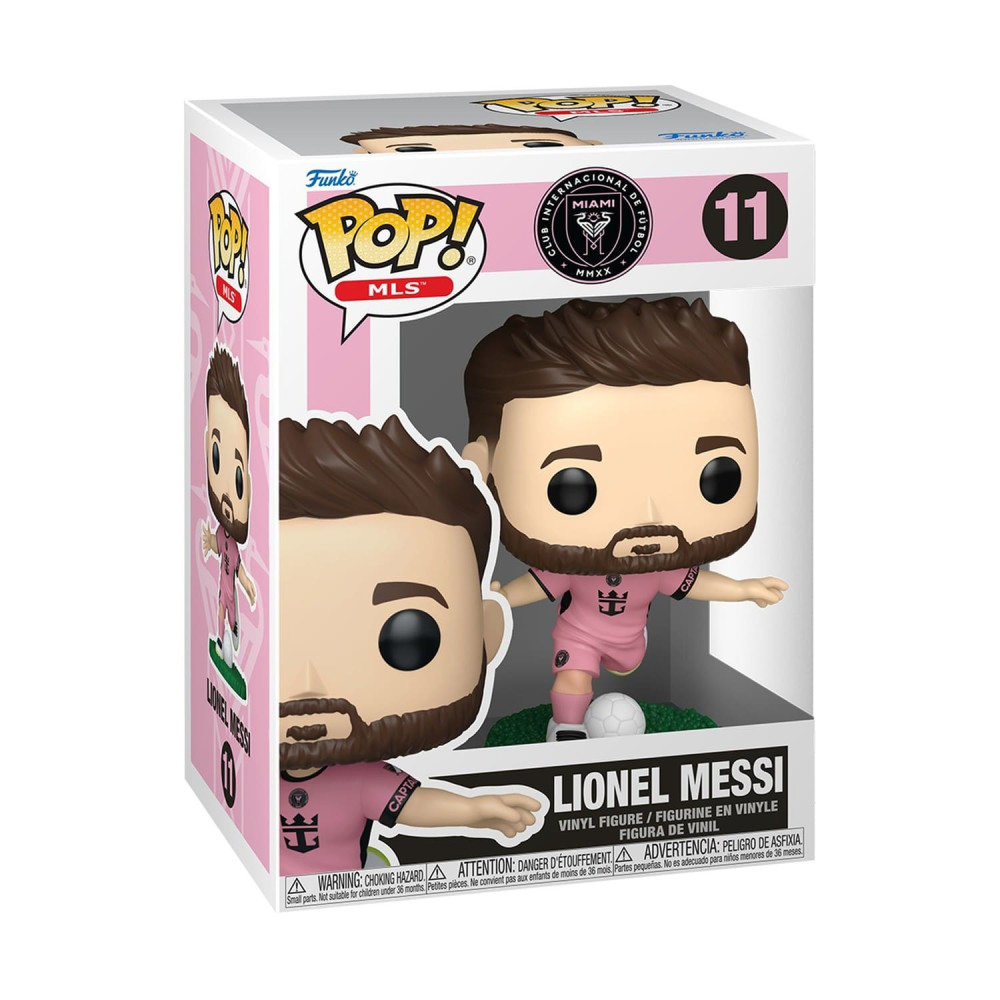 Φιγούρα Funko Pop! Football MLS: Inter Miami - Lionel Messi (Pink) #11 Vinyl Figure