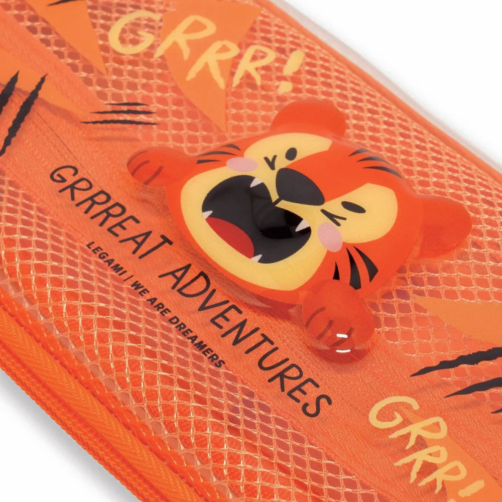 Legami Κασετίνα Pencil Case - Wonderwow - Tiger
