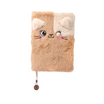 LULUBUG Handmade Λούτρινο Σημειωματάριο Cat Miezy Dots
