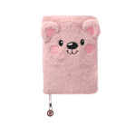 LULUBUG Handmade Λούτρινο Σημειωματάριο Bear Marzy Dots