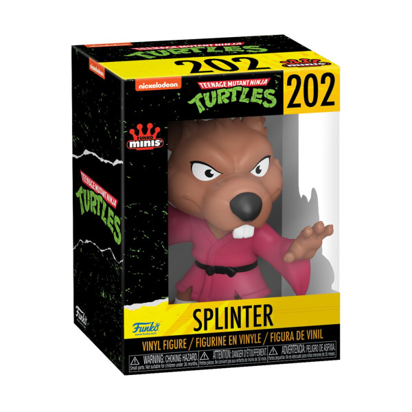 Φιγούρα Funko Minis: The Mutant Teenage Ninja Turtles (Random) Vinyl Figures - Splinter