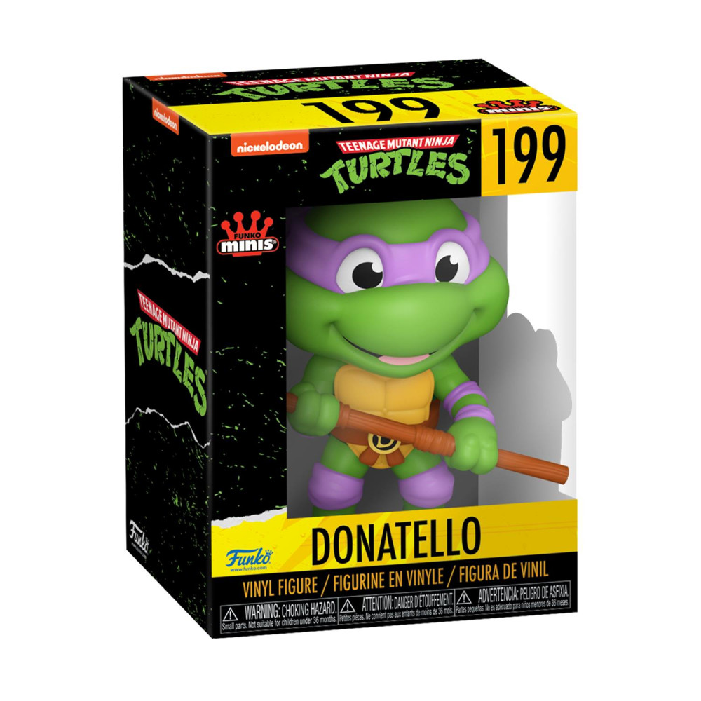 Φιγούρα Funko Minis: The Mutant Teenage Ninja Turtles (Random) Vinyl Figures - Donatello