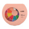 HIMI Watercolour Paint Pan Σετ 24 Χρωμάτων Pink Case
