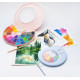 HIMI Watercolour Paint Pan Σετ 24 Χρωμάτων Blue Case