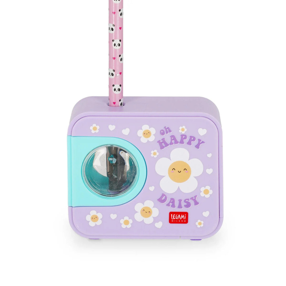 Legami Ηλεκτρική Ξύστρα Electric Pencil Sharpener - Top of the Tip - Daisy