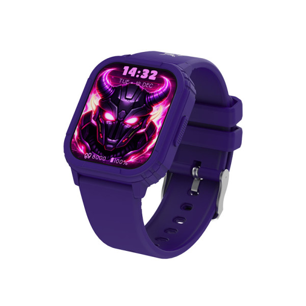 Kiddoboo Goat Rage Gaming Smartwatch (Purple)
