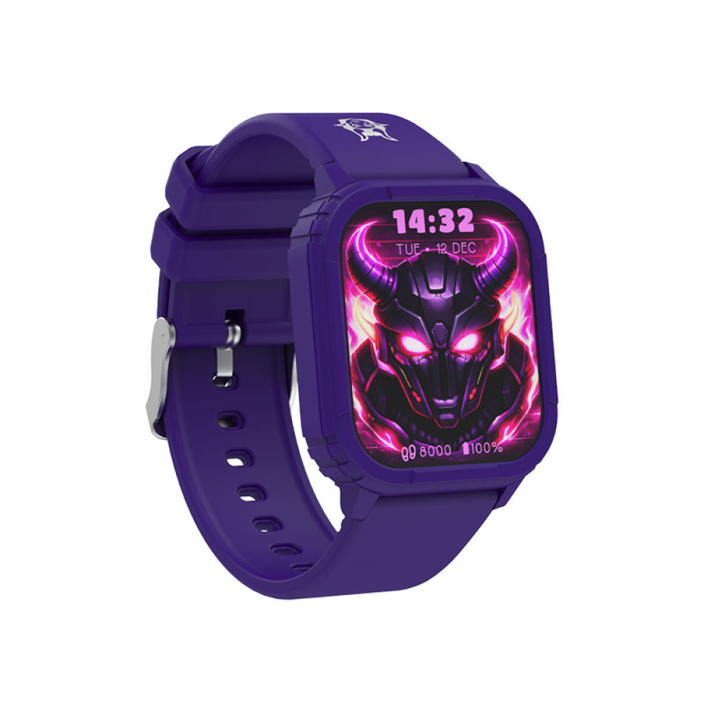 Kiddoboo Goat Rage Gaming Smartwatch (Purple)
