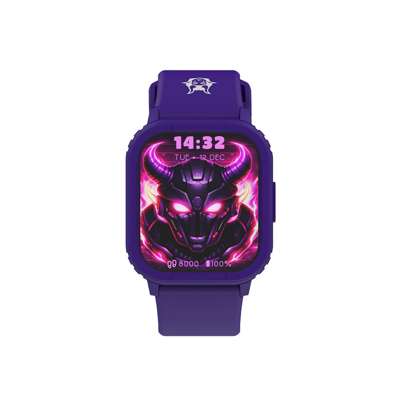 Kiddoboo Goat Rage Gaming Smartwatch (Purple)