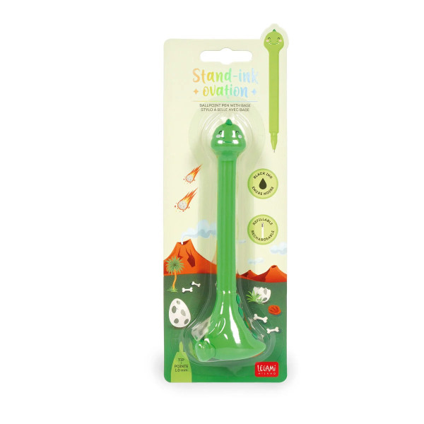 Legami Στυλό Dino Ballpoint με Βάση - Stand-Ink Ovation