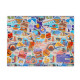 Legami Φάκελος Εγγράφων Α4 Fold & Order - Travel Stickers