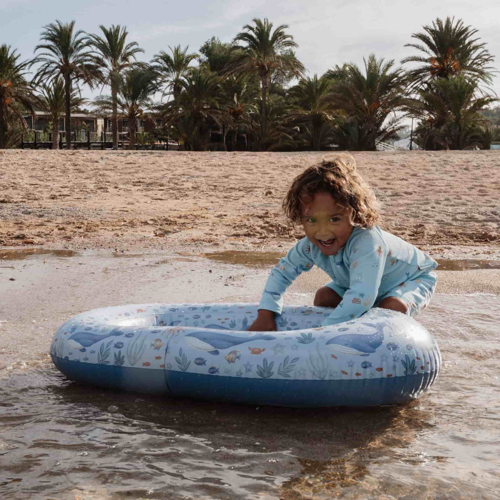 Little Dutch Φουσκωτή Βάρκα Ocean World Μπλε