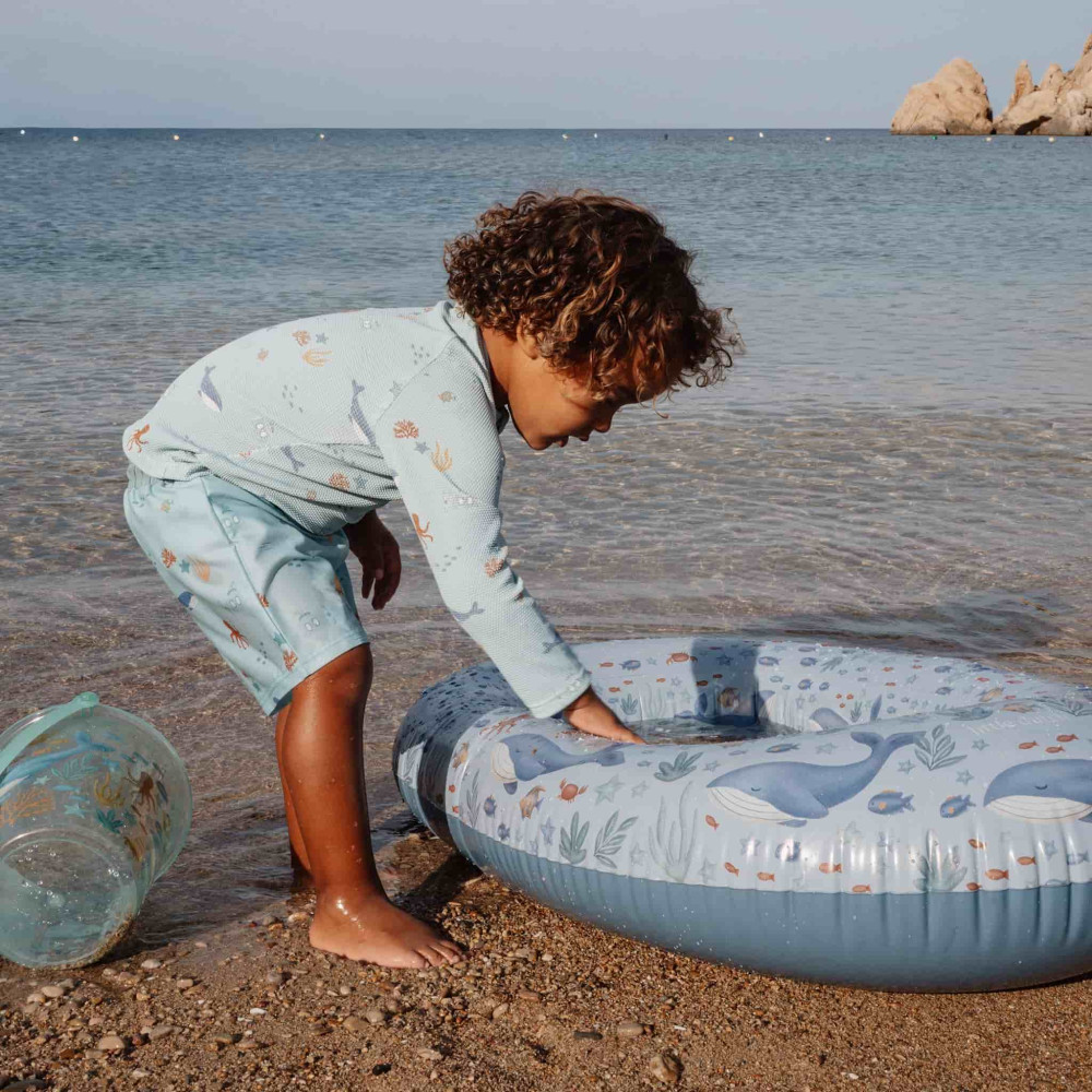 Little Dutch Φουσκωτή Βάρκα Ocean World Μπλε