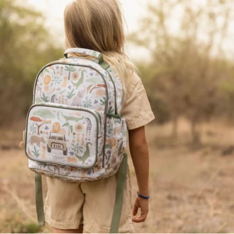 Little Dutch Σακίδιο Πλάτης Μεγάλο Safari Friends