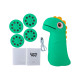 Kiddoboo Προτζέκτορας Ζωγραφικής Dino's Art (Green)