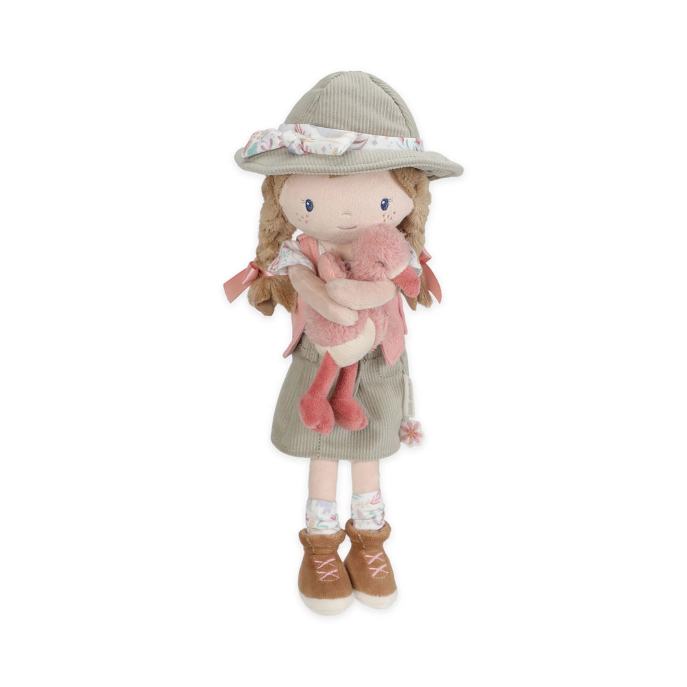 Little Dutch Υφασμάτινη Κούκλα Ranger Rosa Safari Friends GRS