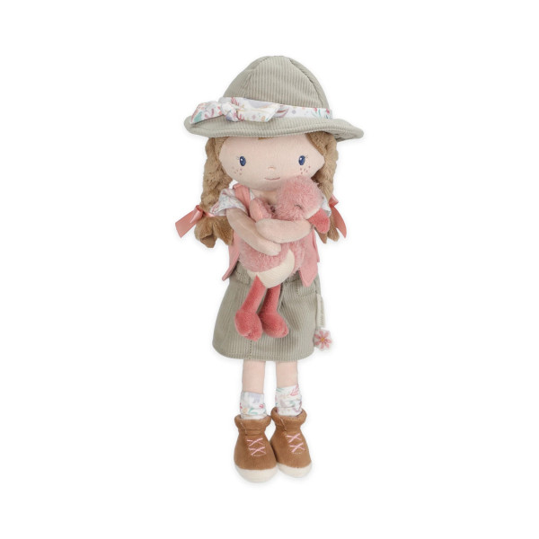 Little Dutch Υφασμάτινη Κούκλα Ranger Rosa Safari Friends GRS