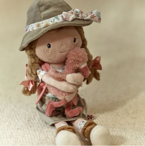 Little Dutch Υφασμάτινη Κούκλα Ranger Rosa Safari Friends GRS