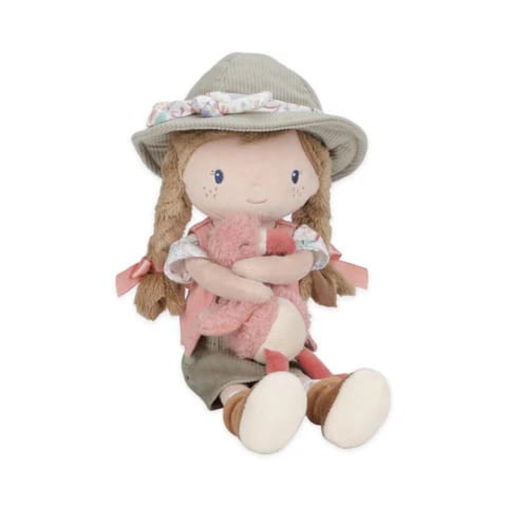 Little Dutch Υφασμάτινη Κούκλα Ranger Rosa Safari Friends GRS