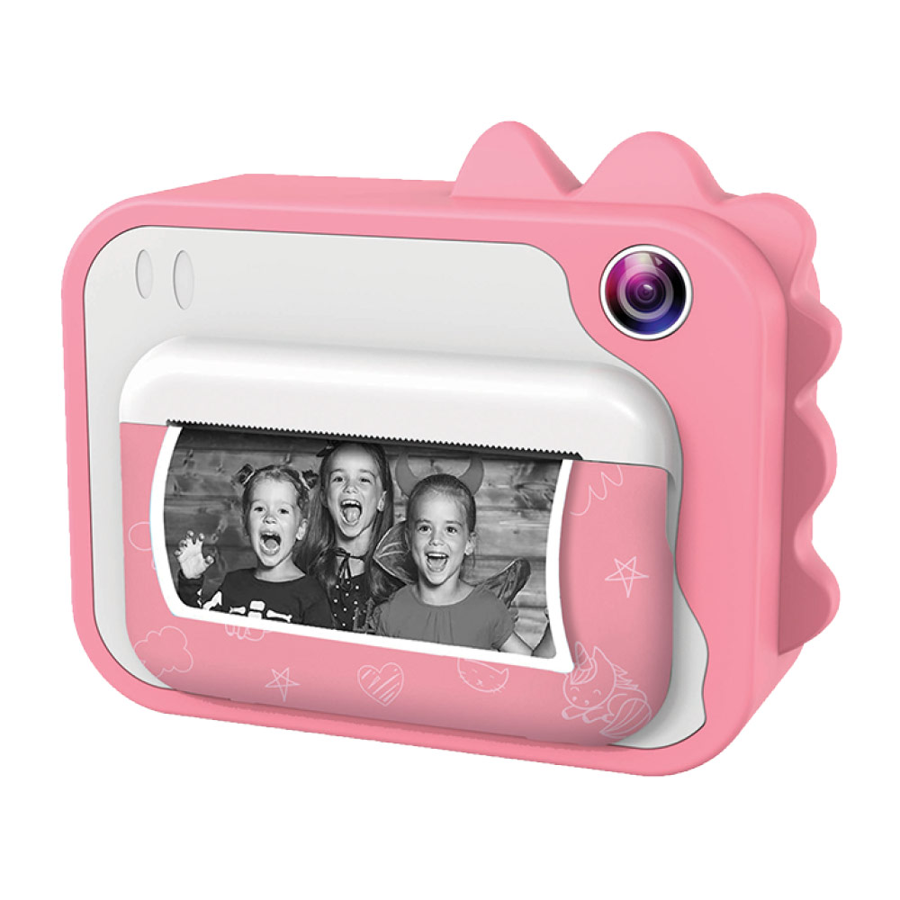 Kiddoboo FotoFun Παιδική Φωτογραφική Μηχανή με εκτυπωτή (Pink)