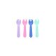 MontiiCo Σετ Κουταλοπίρουνα Spork 4 τμχ (Pastel)