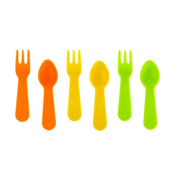 Lunch Punch Σετ Κουταλοπίρουνα 6 τμχ (Brights)