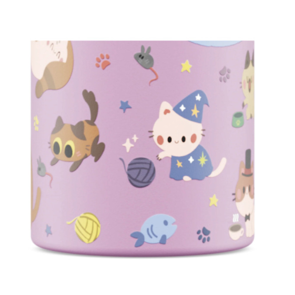 24Bottles Kids Insulated Bottle Ανοξείδωτο Μπουκάλι Θερμός 0.33lt (Meow Friends)