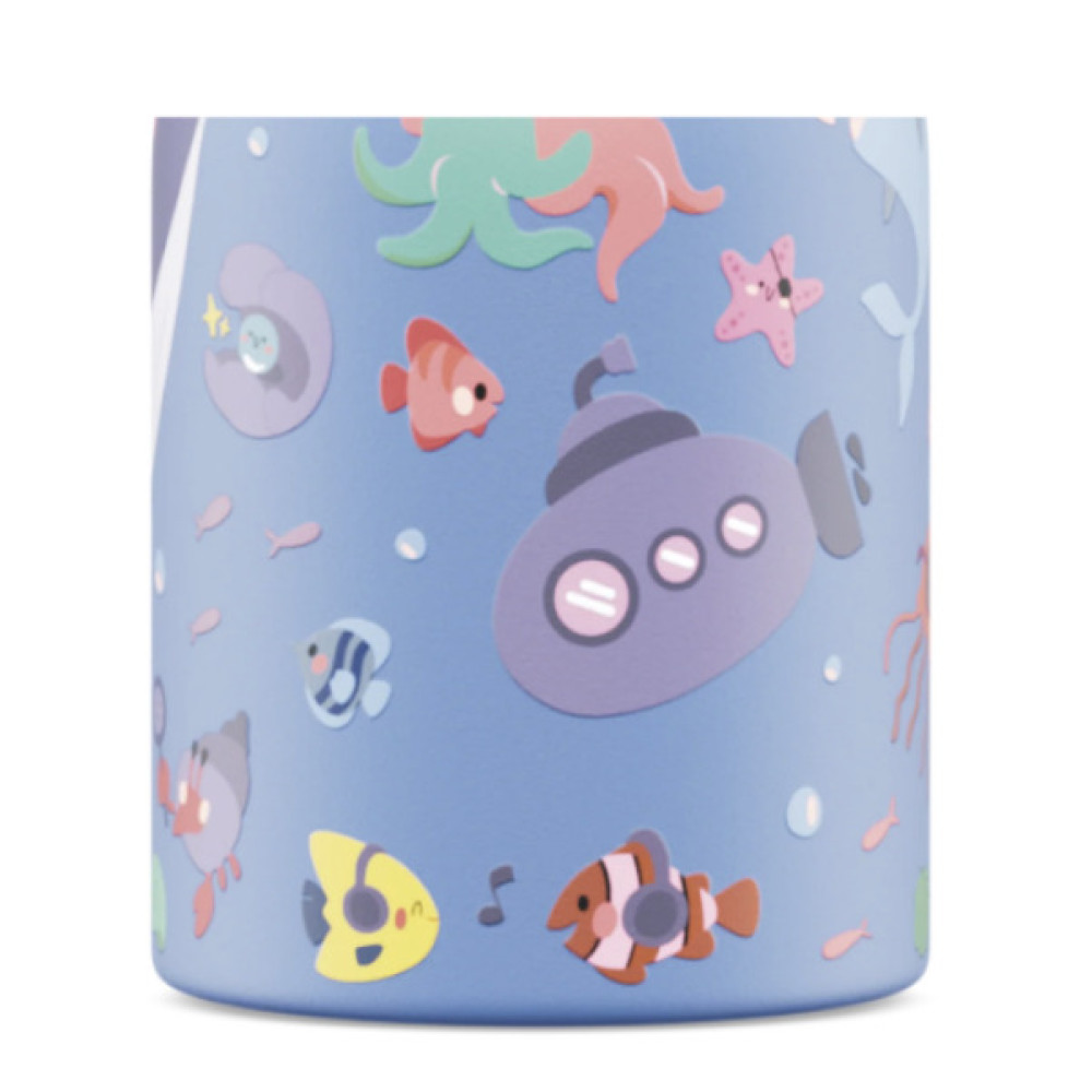 24Bottles Kids Urban Bottle Ανοξείδωτο Μπουκάλι 0.25lt (Ocean Friends)
