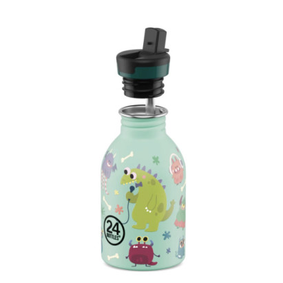 24Bottles Kids Urban Bottle Ανοξείδωτο Μπουκάλι 0.25lt (Spooky Friends)