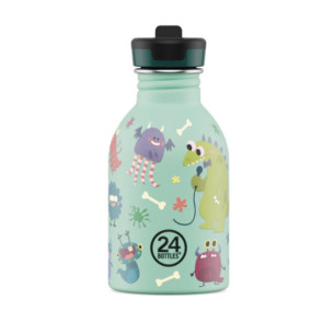 24Bottles Kids Urban Bottle Ανοξείδωτο Μπουκάλι 0.25lt (Spooky Friends)