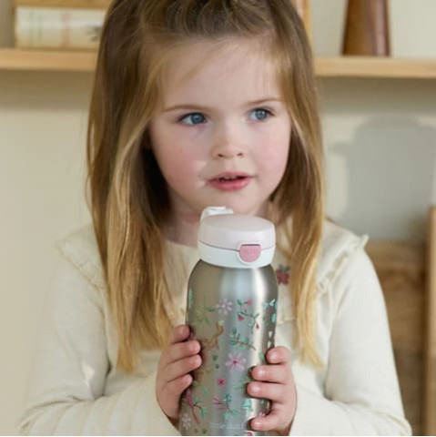Little Dutch Ανοξείδωτο Μπουκάλι - Θερμός Flip-up Campus 500 ml - Fairy Wonders