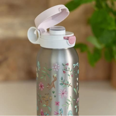 Little Dutch Ανοξείδωτο Μπουκάλι - Θερμός Flip-up Campus 500 ml - Fairy Wonders