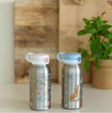 Little Dutch Ανοξείδωτο Μπουκάλι - Θερμός Flip-up Campus 500 ml - Fairy Wonders