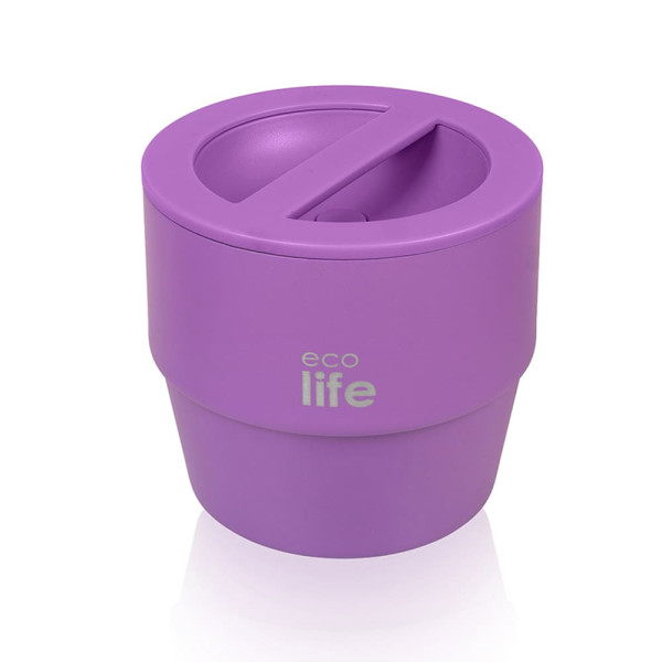 EcoLife Στρογγυλό Θερμός Φαγητού 750ml Μωβ