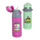 EcoLife Kids Thermos Ανοξείδωτο Μπουκάλι Θερμός 'Masha - Earth First' Magenta 400ml