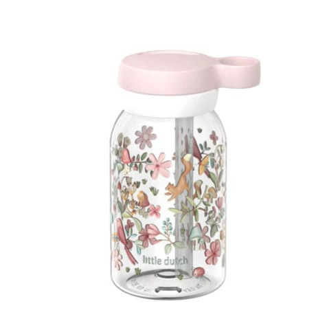 Little Dutch Μπουκάλι με Καλαμάκι Campus 450 ml - Fairy Wonders