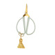 Loveria Artcraft Ψαλίδι Χειροτεχνίας Retro Look Small (Salbei Gold)