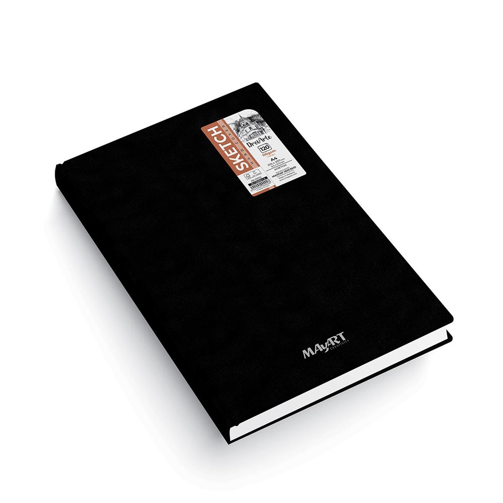 Mayart Sketch Book A4 110Gsm Cellylose HC 120 Pages